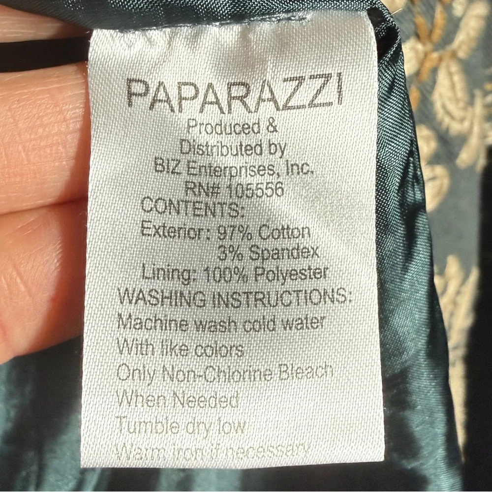 PAPARAZZI embroidered coat - Picture 9 of 9